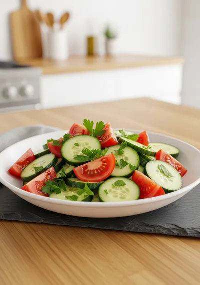 Cucumber Tomato Salad – Fresh & Easy Summer Side