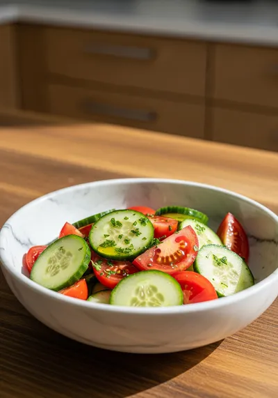 Cucumber Tomato Salad – Fresh, Easy Side Dish