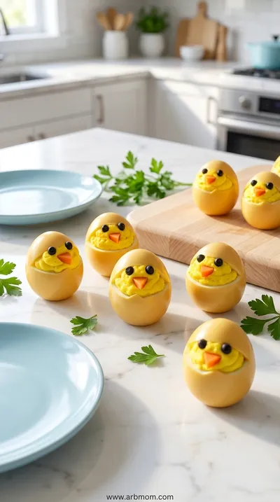 Deviled Egg Chicks Recipe
