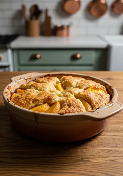 Double Crust Peach Cobbler Recipe