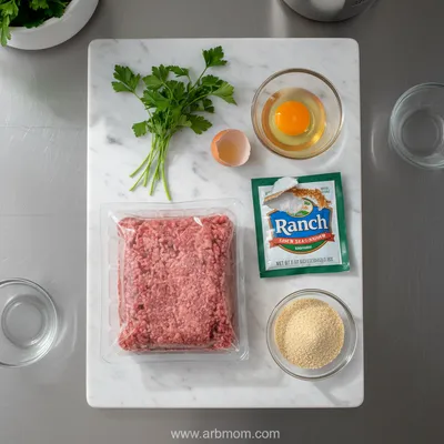 Easy Ranch Meatballs – 5‑Ingredient Recipe - cooking process