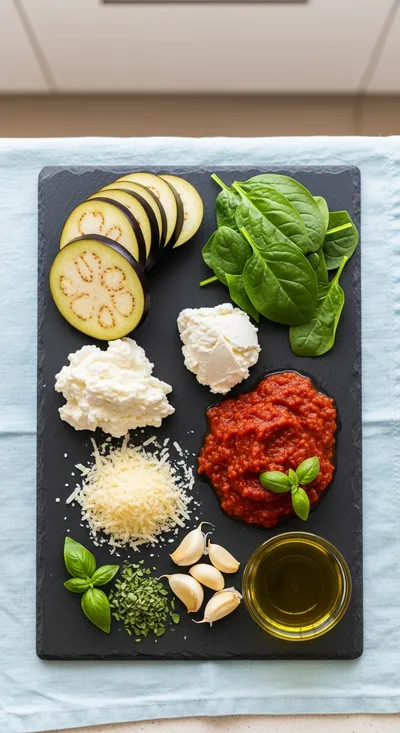 Healthy Eggplant Rollatini - cooking process