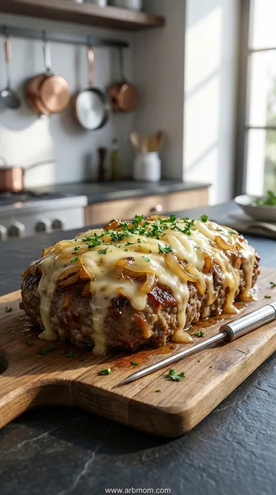 French Onion Meatloaf – Easy Flavorful Dinner