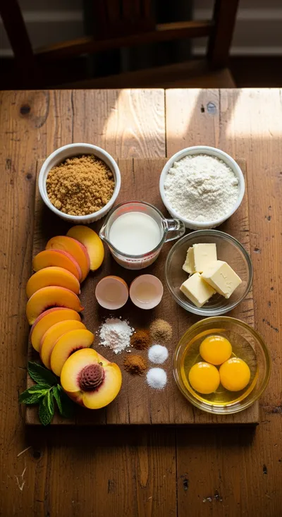 Fresh Peach Cobbler – Easy Homemade Southern Dessert - cooking process