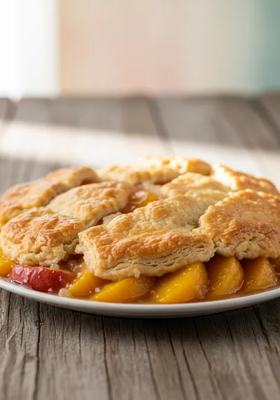 Fresh Southern Peach Cobbler