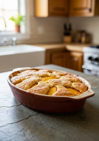 Fresh Southern Peach Cobbler