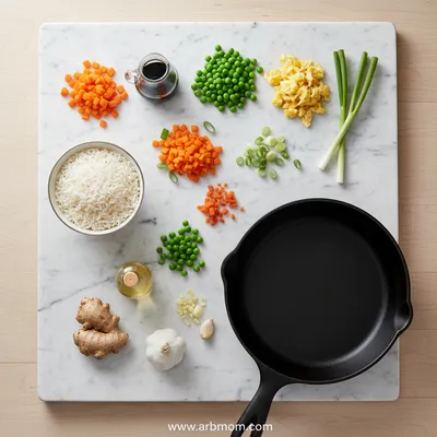Fantastic Fried Rice – Better Than Takeout - cooking process