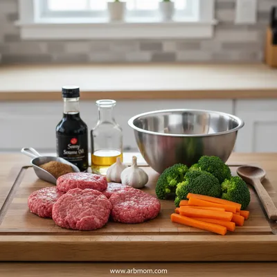 Easy Ground Beef and Broccoli Recipe - cooking process