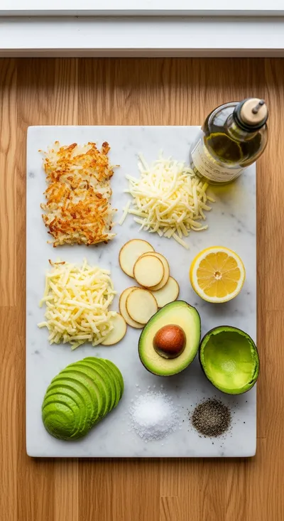 Hash Brown Avocado Toast – Healthy Little Vittles - cooking process