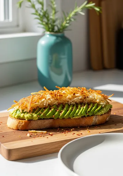 Hash Brown Avocado Toast – Healthy Little Vittles
