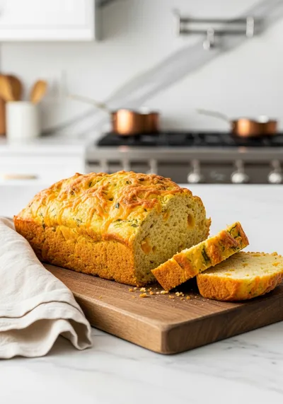 Herb and Cheddar Squash Bread Recipe