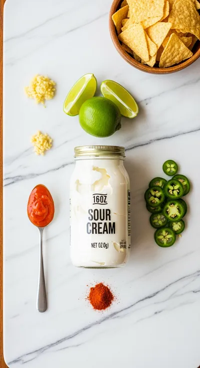 Hissy Fit Dip – Spicy Creamy Snack - cooking process
