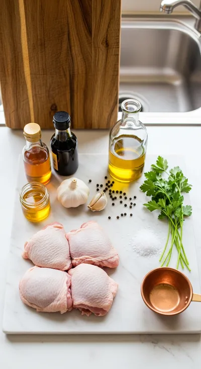 Honey Garlic Chicken – Quick & Easy Recipe - cooking process