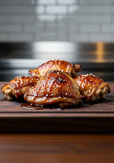 Honey Garlic Chicken Thighs Recipe
