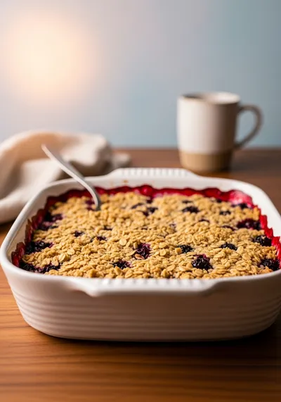 Huckleberry Crisp - Easy Summer Dessert
