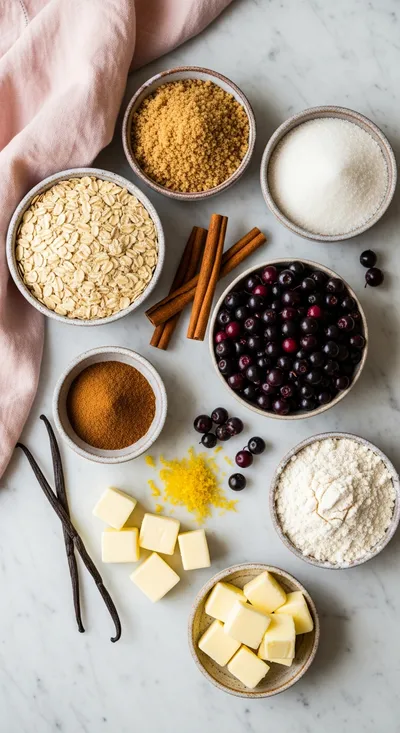 Huckleberry Crisp - Easy Summer Dessert - cooking process