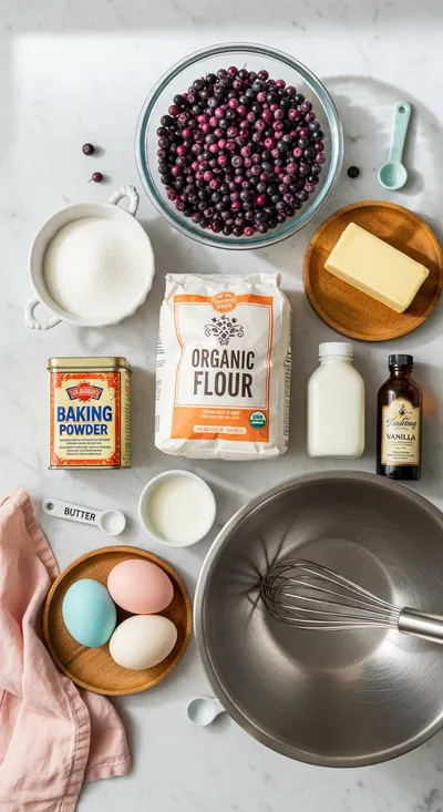 Huckleberry Cupcakes – Soft, Fluffy Cupcakes With Frosting - cooking process