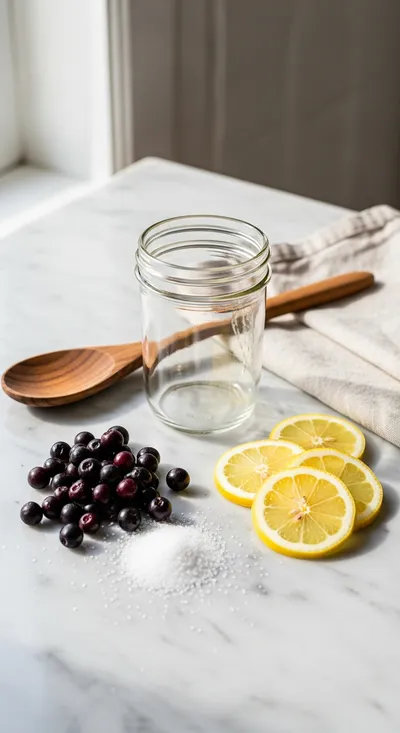 Huckleberry Freezer Jam – Easy Homemade Preserves - cooking process