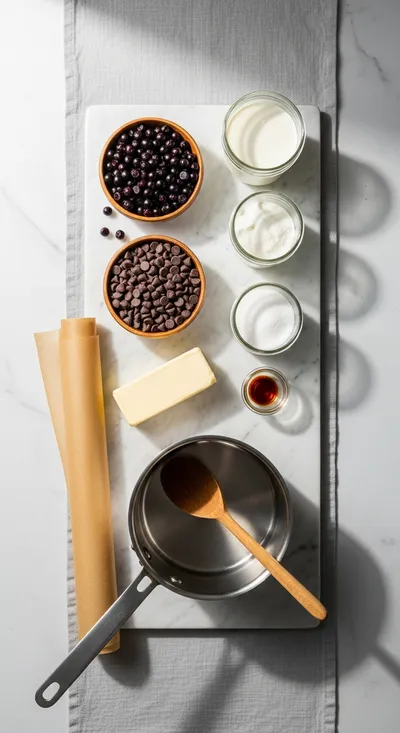Huckleberry Fudge Recipe - cooking process