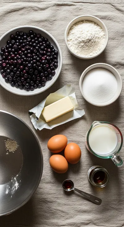 Easy Huckleberry Muffin Recipe - cooking process