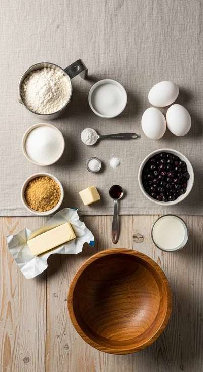 Huckleberry Muffins Recipe - cooking process