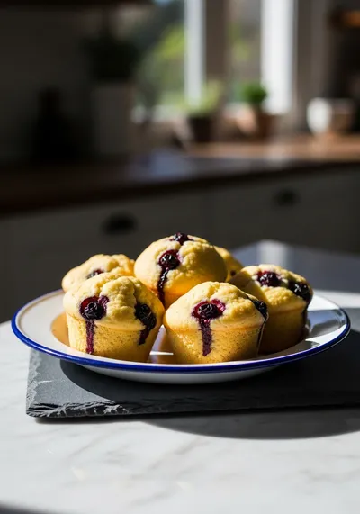 Huckleberry Muffins Recipe
