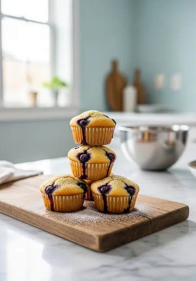 Huckleberry Muffins – Quick & Easy Breakfast