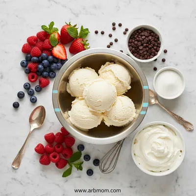 Ice Cream Bomb Recipe – Easy Frozen Treat - cooking process