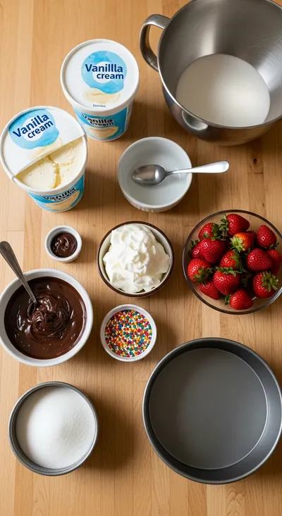 Best Ice Cream Cake Ever - cooking process