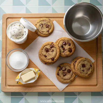 Ice Cream Sandwich Recipe – Easy Dessert Variations - ingredients preparation