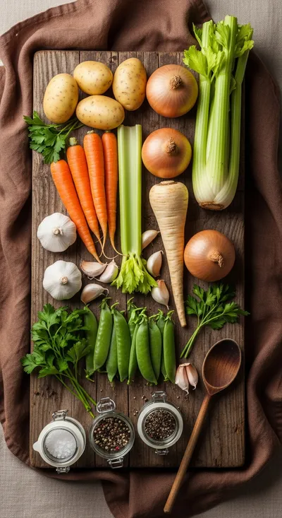 Irish Vegetarian Stew Recipe - cooking process