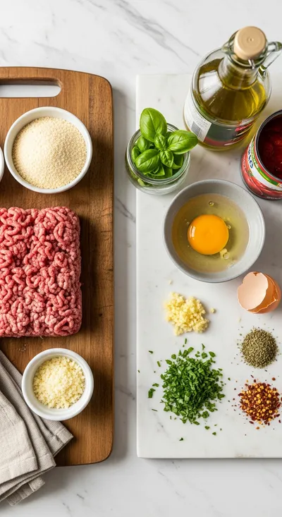 Italian Meatball Recipe by Bobby Flay - cooking process