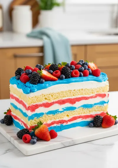 July 4th Poke Cake Recipe