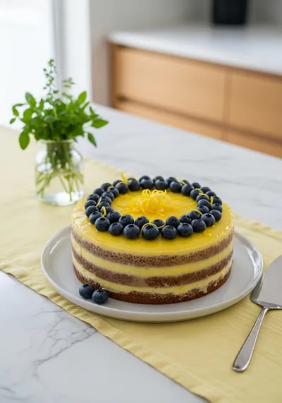 Lemon Blueberry Cake