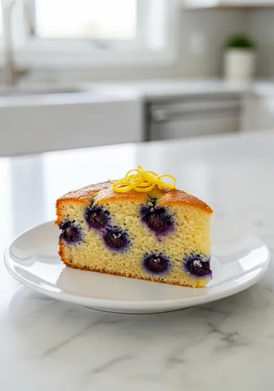 Lemon Blueberry Cake – Moist & Fresh