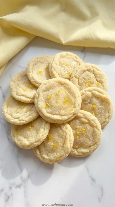 Soft & Chewy Lemon Cookies