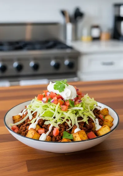 Loaded Potato Taco Bowl – Hearty Meal Prep Delight