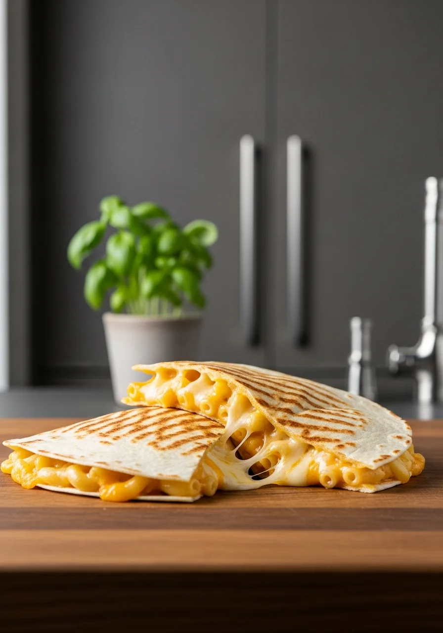 Mac and Cheese Quesadillas – Gooey, Golden Comfort