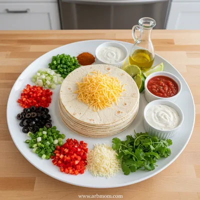 Mexican Pinwheels – Easy Party Snack Recipe - cooking process