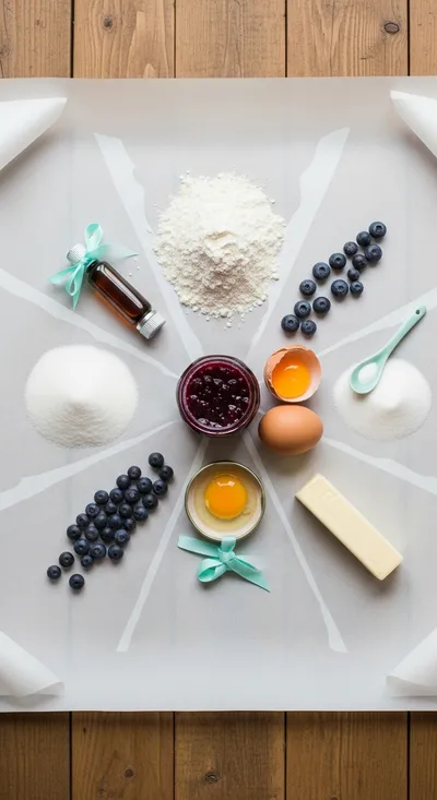 Montana Huckleberry Jam Thumbprint Cookies - cooking process