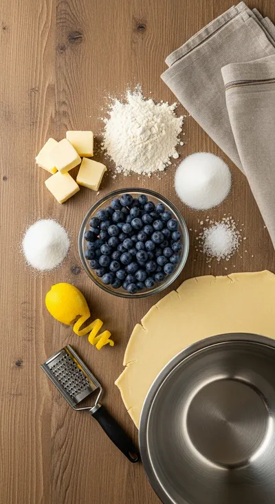 Montana Huckleberry Pie – Easy Fresh Berry Dessert - cooking process