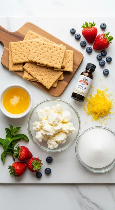 No-Bake Cheesecake: Easy Vegetarian Dessert - cooking process