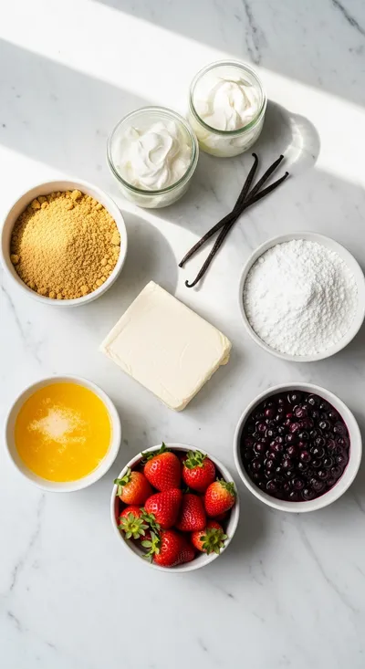 No-Bake Cheesecake – Easy Vegetarian Dessert - cooking process