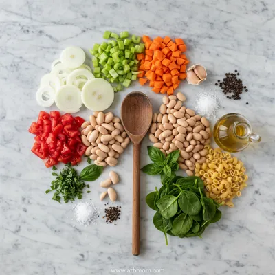 Olive Garden Minestrone Soup Recipe - cooking process