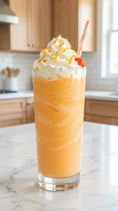 Orange Creamsicle Milkshake