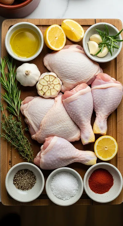 Oven Baked Chicken Thighs – Quick & Easy Dinner - cooking process