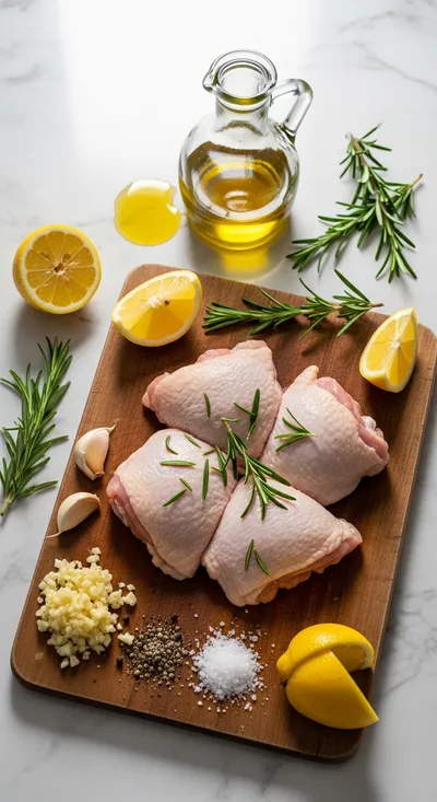 Oven Baked Chicken Thighs – Quick & Easy 30‑Min Recipe - cooking process