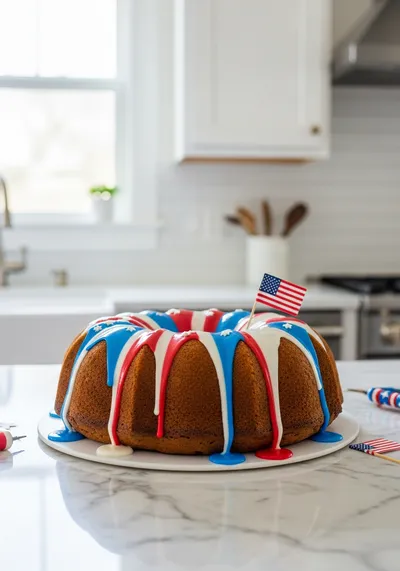 Patriotic Bundt Cake