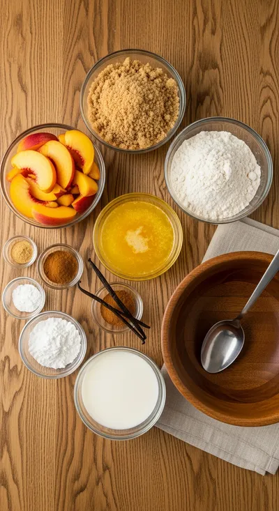 Peach Cobbler Recipe – Sweet, Easy & Crowd-Pleasing - cooking process