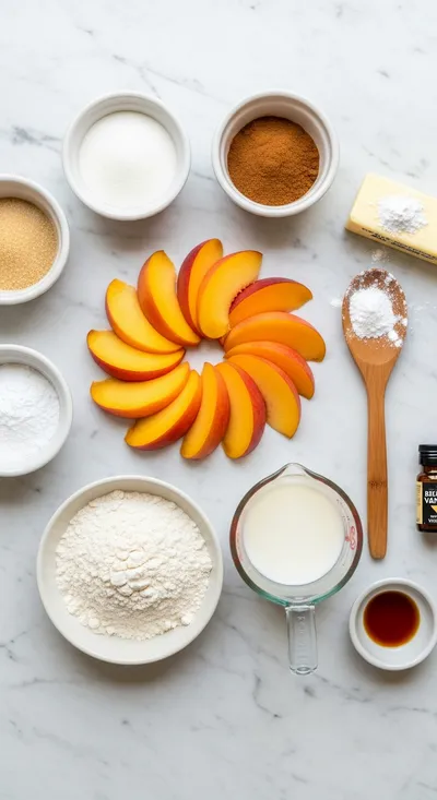 Peach Cobbler Recipe – Easy Fresh Dessert - cooking process